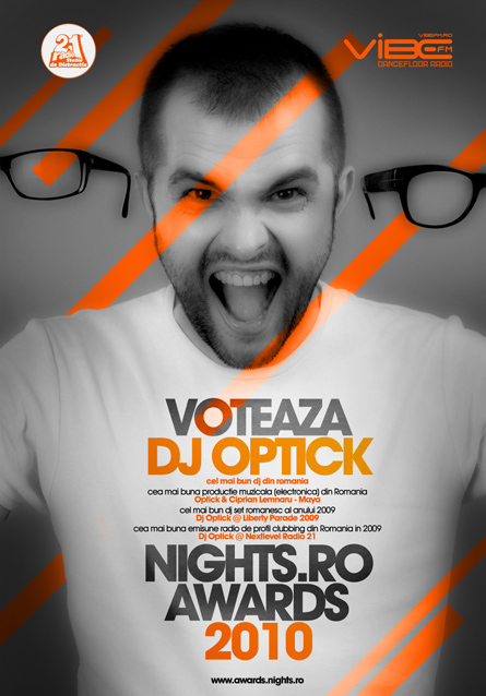 dj optick - nights awards 2010 vote teaser