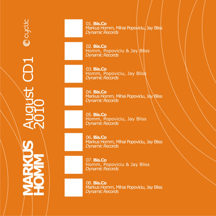 markus homm - promotional mix cd template