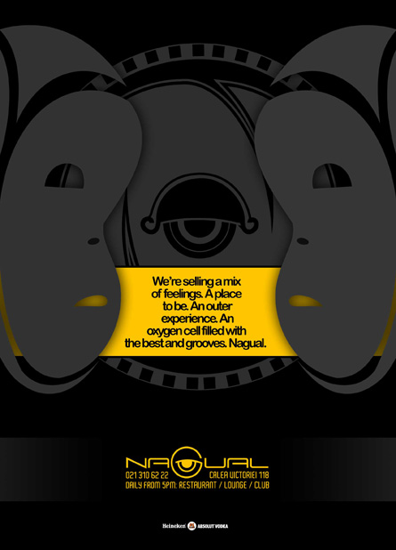 Nagual (restaurant, pub, club, lounge) Promotional press ad