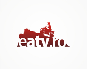  eatv.ro, ATV, buggy, 4wd, 4x4, vehicles, online shop, logo, logos, logo design by Alex Tass