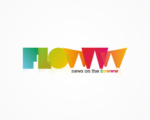  flowww.com, flipping, news, website, portal, logo, logos, logo design by Alex Tass