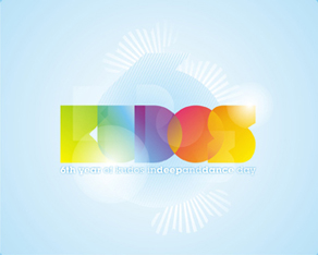 Kudos Beach – 6 years anniversary logo design