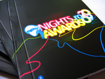 nights awards 2009 - booklet cover