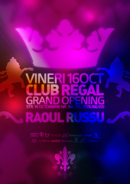 club regal - grand opening - raoul russu
