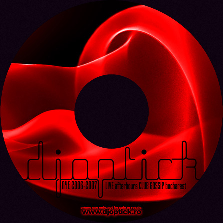 dj optick promotional mix cd