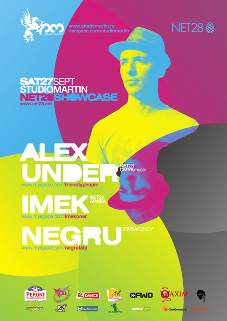Studio Martin - Alex Under, Imek, Negru, poster