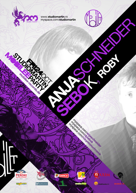 Studio Martin - Anja Schneider, Sebo K, Roby, poster