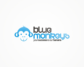 Blue Monkeys, Wien, Vienna, Austria, Europe, web design company, web design, web-company, web, studio, logo, logos, logo design by Alex Tass