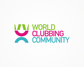  World Clubbing Community, world, clubbing, community, online, forum, parties, clubs, venues, events, logo, logos, logo design by Alex Tass 