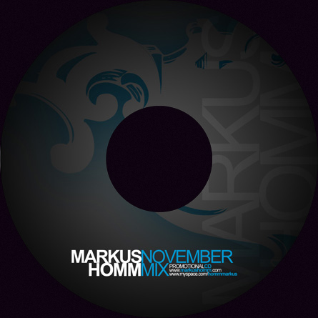 markus homm - promotional mix cd - november 2007