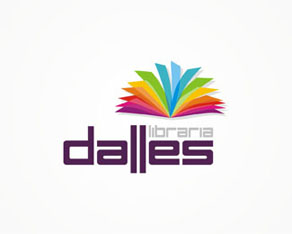  Dalles, library, books shop, rebranding, redesign, logo, logos, logo design by Alex Tass 