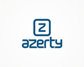  Azerty, online store, electronics, PC, components, IT, logo, logos, logo design by Alex Tass 