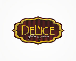  Delice, pastry, cakes, candy, candy shop, sweets, sweets shop, logo, logos, logo design by Alex Tass 