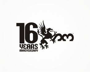  Studio Martin, clubbing, electronic, music, club, venue, 16 years, anniversary, logo, logos, logo design by Alex Tass 