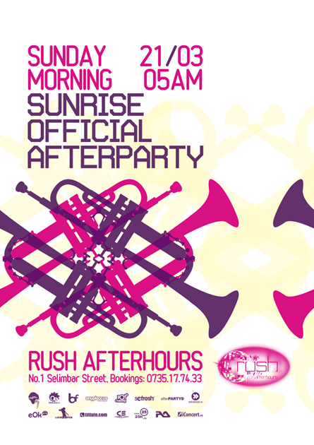 rush afterhours - sunrise official afterparty (luciano)