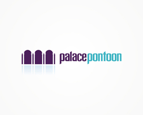  palace pontoon terrace, restaurant, lounge, venue, logo, logos, logo design by Alex Tass 