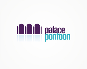  palace pontoon terrace, restaurant, lounge, venue, logo, logos, logo design by Alex Tass 