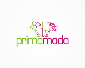  Prima Moda, fashion and clothing for kids, children and youth, logo, logos, logo design by Alex Tass 