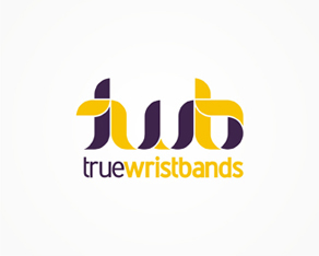  twb - true wristbands, wristbands for parties, clubbing, dance, disco, corporate, events, logo, logos, logo design by Alex Tass 