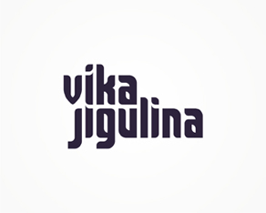  Vika Jigulina, dance, electronic music, singer, dj, producer, composer, logo, logos, logo design by Alex Tass 