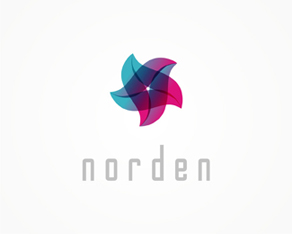 Norden, concept, abstract, experimental, design work, logo design, available for sale, logo, logos, logo design by Alex Tass 