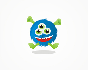 swizzie - beast, monster, character, mascot, icon, symbol, logo, logos, logo design by Alex Tass 