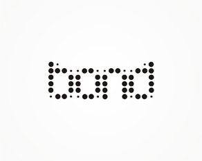 bond records, electronic music records label logo, logos, logo design by Alex Tass