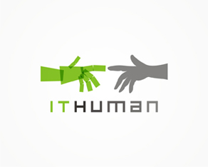  IT human, IT, HR, services company, logo, logos, logo design by Alex Tass 