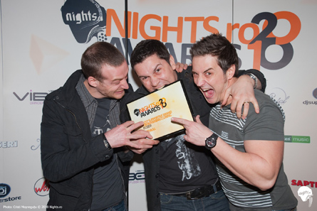 nights.ro awards 2010 - red bull team