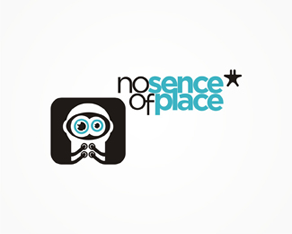  no sense of place records, Italy, Italian electronic music records label logo, logos, logo design by Alex Tass 