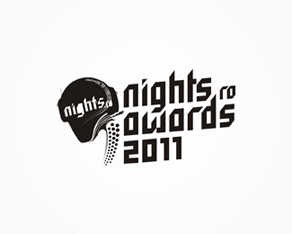 2011 nights.ro awards, Romanian clubbing industry and dance music awards logo, logos, logo design by Alex Tass