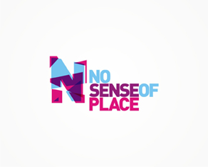 no sense of place records, Italy, Italian electronic music records label logo, logos, logo design by Alex Tass