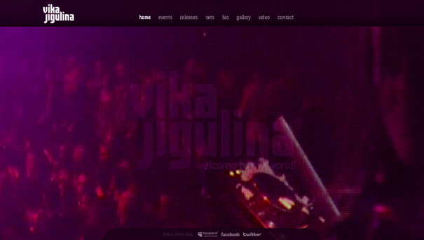 vika jigulina - logo design, website design
