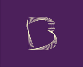 B monogram, symbol, experimental, concept, design, work, logo design available for sale, for sale, sale, logo, logos, logo design by Alex Tass 