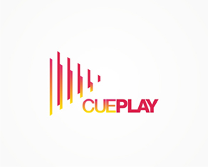 Cue Play, DJ gear, DJ, gear, music production, music, production, mixing, equipment, distribution, company, logo, logos, logo design by Alex Tass 