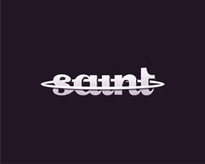 dj saint, electronic music, dj, producer, saint, dj and producer, aura, saint, logo, logos, logo design by Alex Tass and Deividas Bielskis
