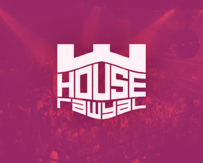 House Rawyal, Malta, house music, electronic music, clubbing, events, organizer, promoter, logo, logos, logo design by Alex Tass 