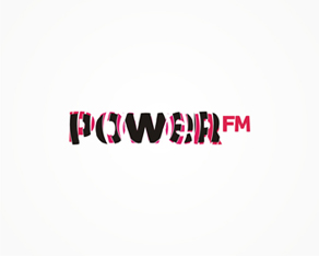 Power FM, electronic music, online radio, logo, logos, logo design by Alex Tass 