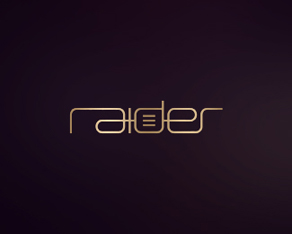 Raider, Norge, Norway, clubbing, electronic, rave, music, events, organizer, purple, gold, logo, logos, logo design by Alex Tass