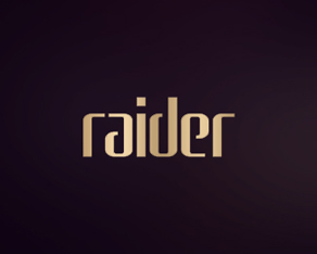Raider, Norge, Norway, clubbing, electronic, rave, music, events, organizer, purple, gold, logo, logos, logo design by Alex Tass 